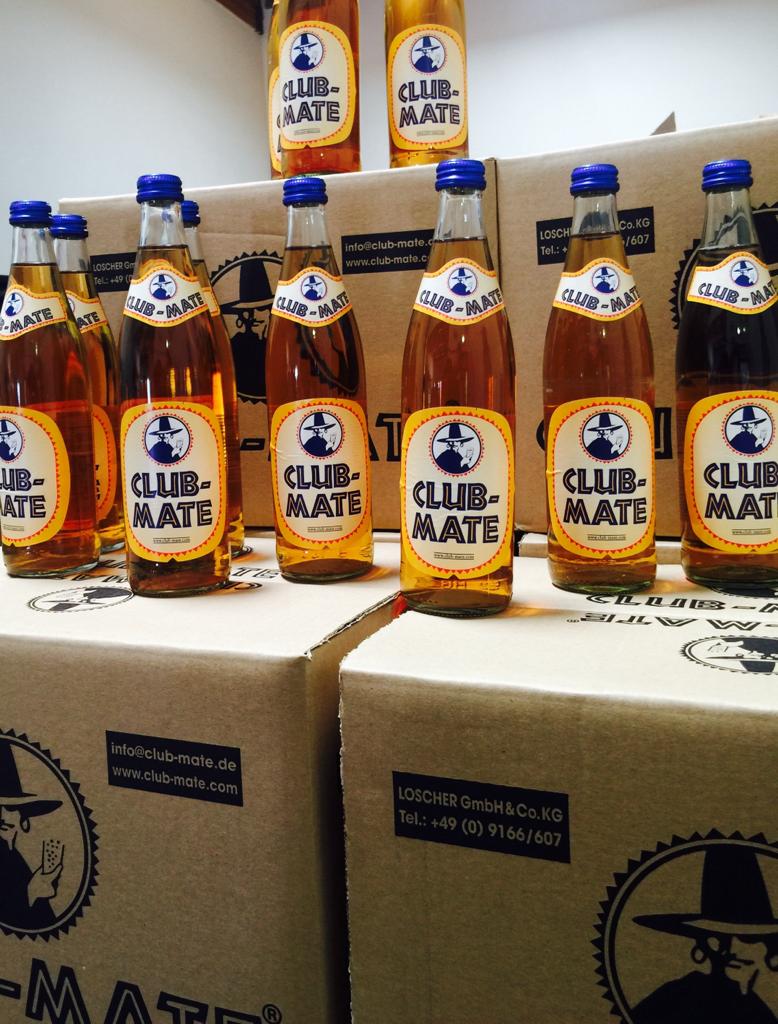 CLUB-MATE -Sparkling Yerba Mate Tea - Original 16.9oz bottle. 12 pack