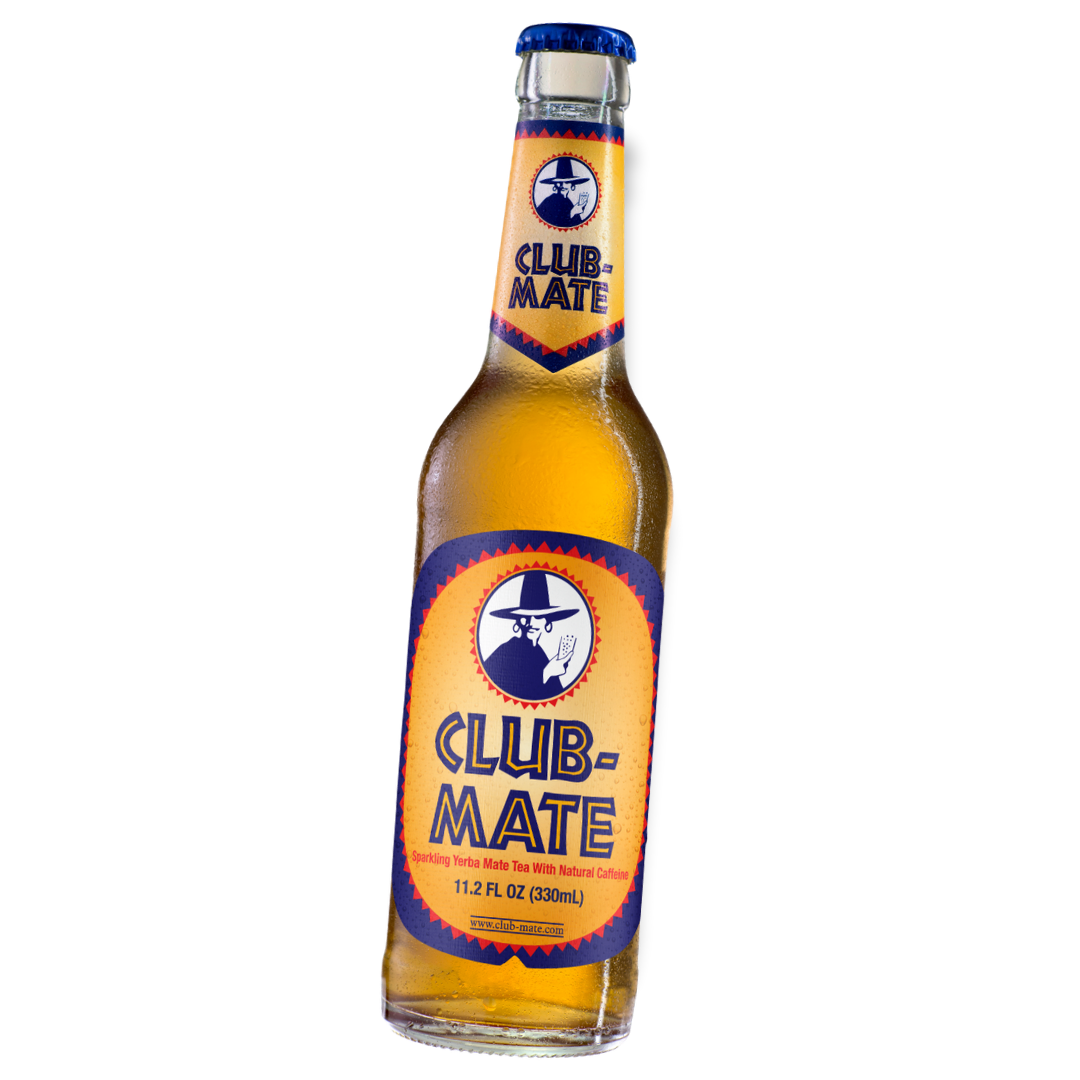 Refreshing sparkling yerba mate tea from Germany