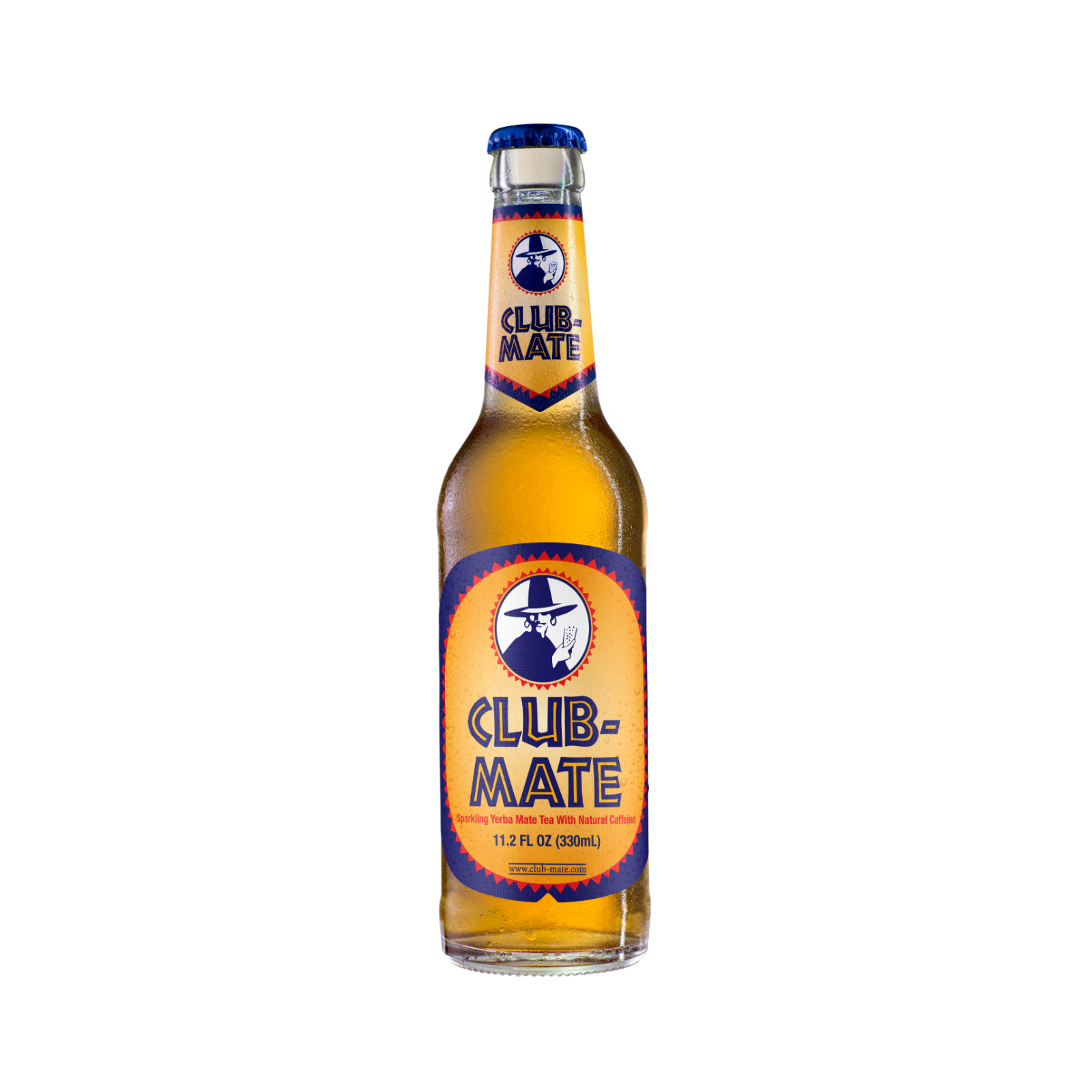 Original Club-Mate sparkling yerba mate tea bottle for sale