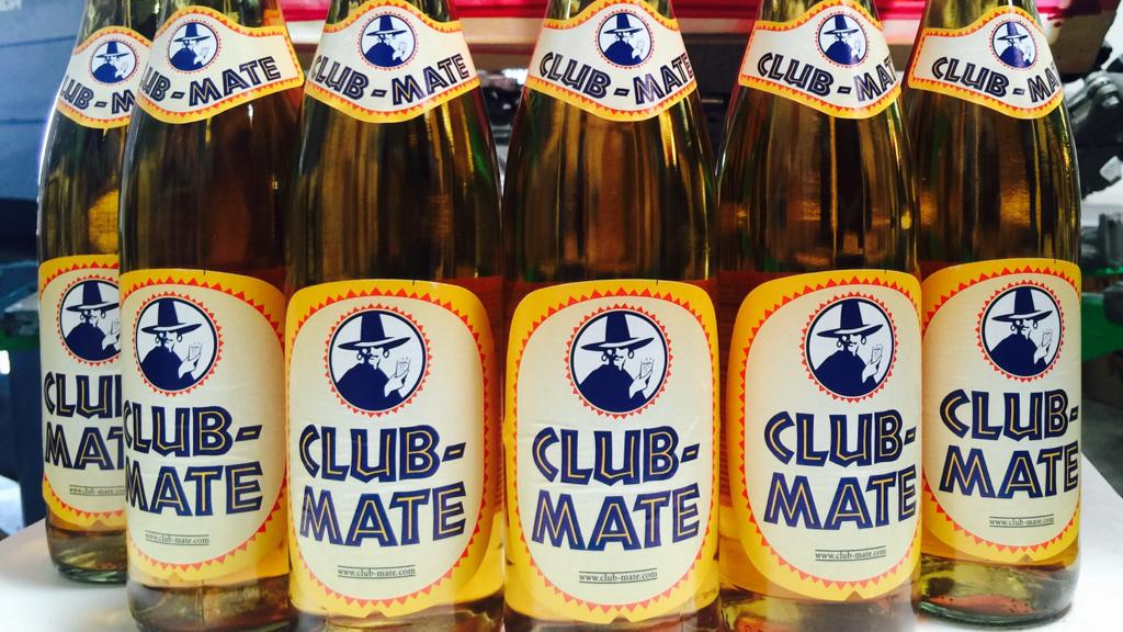 Club-Mate helping power long coding and study sessions